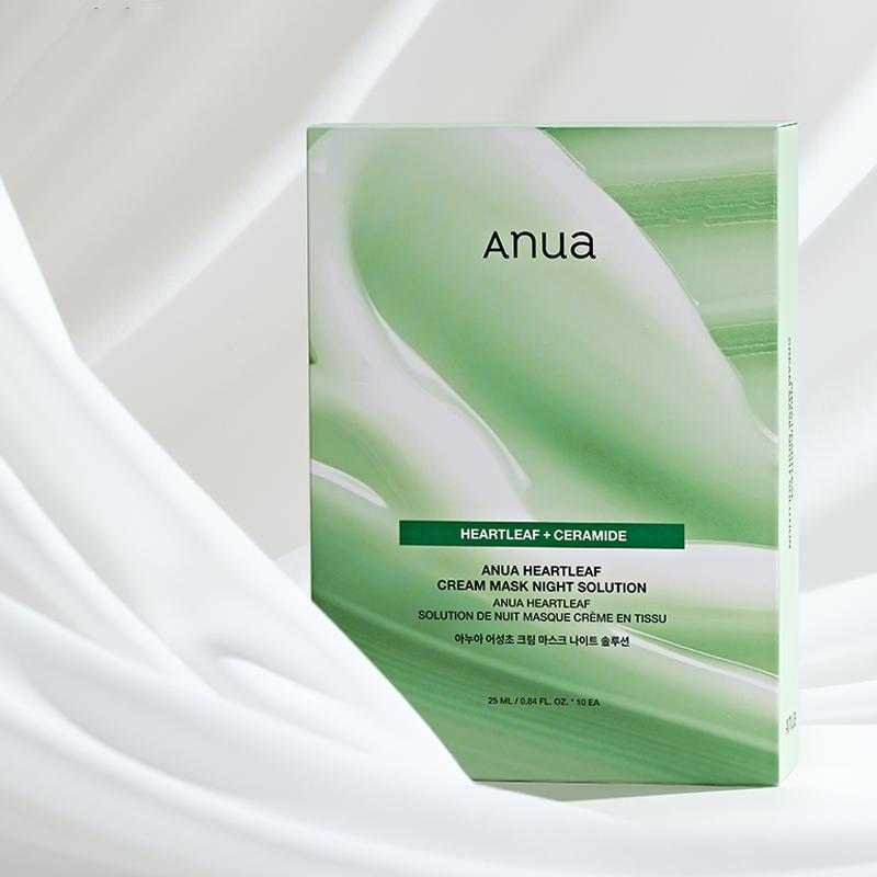 Anua Heartleaf Cream Mask Night Solution 25ml*10EA