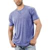 Men's Short Sleeve T-Shirts Casual Blouse Round Neck Tee Shirt Summer Soft Tops