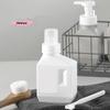 M-1Pc 400/600/1000ml Large Capacity Laundry Detergent Dispenser Bottle Household Softener Shampoo Shower Gel Storage Container
