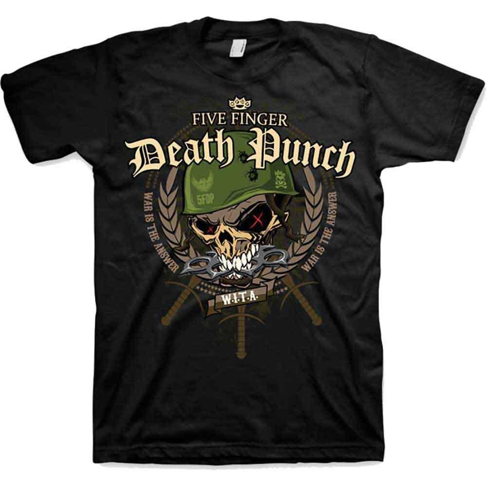 Rock Off Five Finger Death Punch Warhead T-Shirt (Large) S