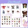Pingente de Pelúcia Monchhichi Chaveiro Munchkin Bebê Expressivo Para Mochilas**