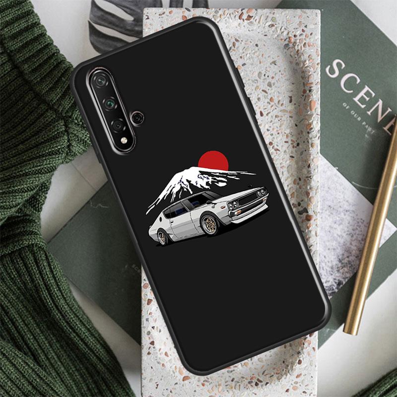 Japan JDM Car For Huawei Nova 7i 8i 11i 12i 12s 9 10 SE Y91 Y90 Y60 Y70 Y72 Y61 P30 P40 Lite P60 Pro Case