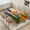 Artistic Abstract Pattern Rectangular Tablecloth - Stain-Resistant For Kitchen, Coffee Tables & Daily Use