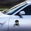 Skull & Crossbones 3D Metal Emblems Waterproof Auto Decal Unique for Autos & Motorbikes Add a Touch of Personality