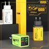 1Pcs 240W Fast Charging Wall Charger 4 Usb 2 Pd Ports Eu Us Plugs For Home Office Gaming Device Charging