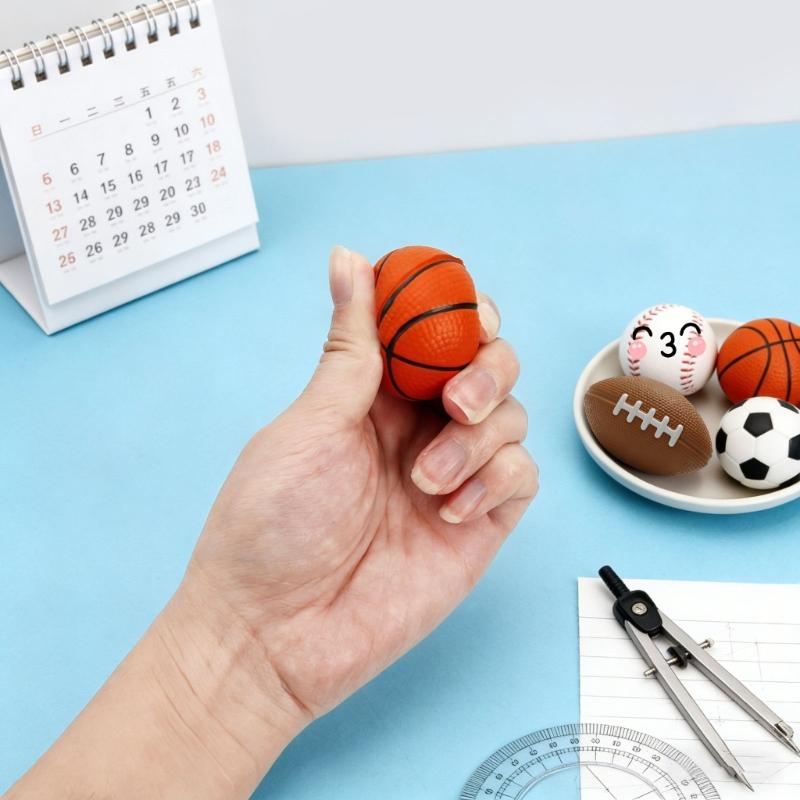 24PCS Elastic Bounce Ball Set For Family Funs Activities And Group Playtimes Stress Relief Toy Accessories