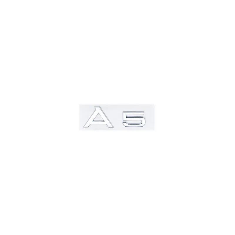 Car Letter Logo Sticker for Audi A5 Suitable for Tail Bumper and Trunk Emblem Applicable To 2.0 3.0 40TDI 35 40 45TFSI Models