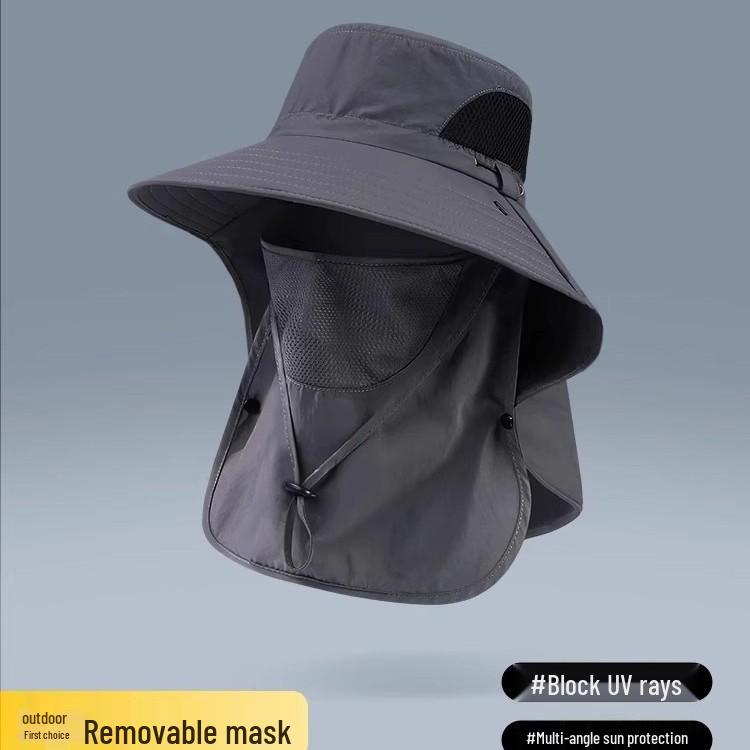 UV Protection Fisherman Hat: Summer Sun, Face & Neck Shield