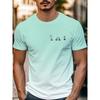 Men 3d Print T-Shirt Short Sleeve Tees Comfortable Dailywear Male Plus Size Tops