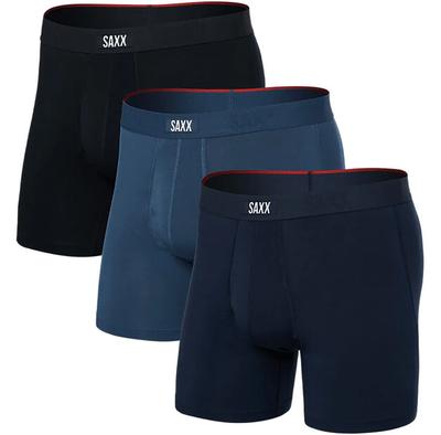SAXX Underwear Vibe Xtra Brief Fly Boxers 3 Pcs.