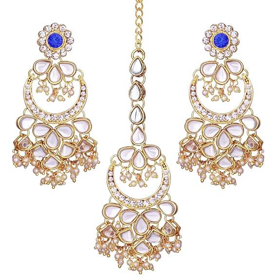 Kundan Traditional Ethnic Jewelry Set Gift for Women