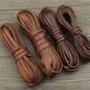 Round Leather Thong Cord Flat Braided Leather Cord Retro Jewelry Making  DIY Jewelry Making