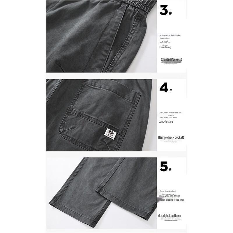 TUCANO Men's Casual Straight Leg Trousers