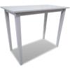Day and Night - Day and Night White Wooden High Table