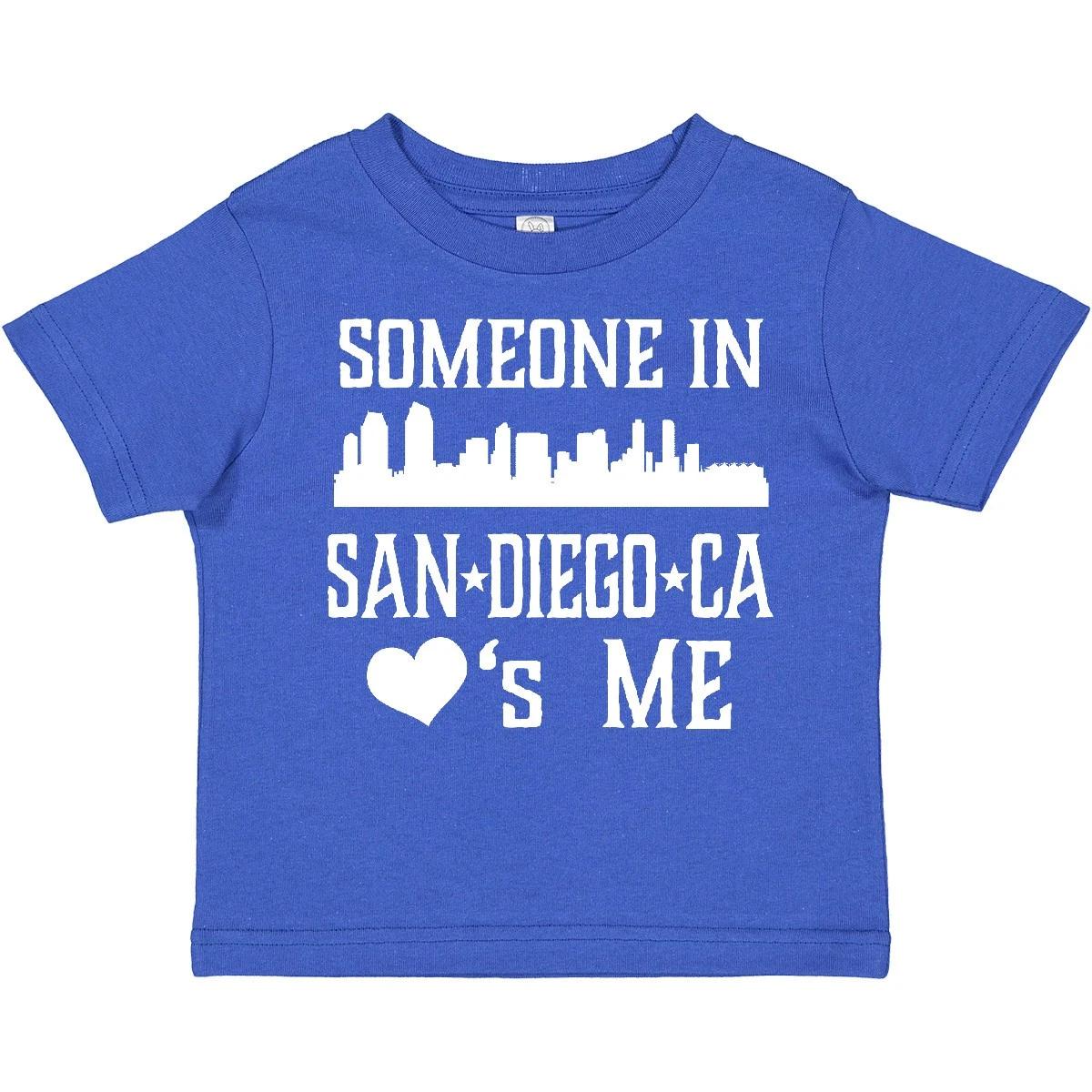 Inktastic San Diego Someone Loves Me Skyline Toddler T-Shirt City Trip Child Kid 150