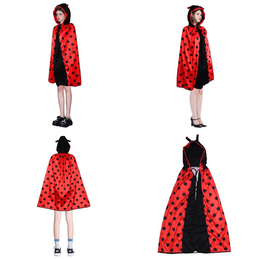 Coccinellidae Costumes Cosplay Role Play Halloween Party Stage Gift Performance