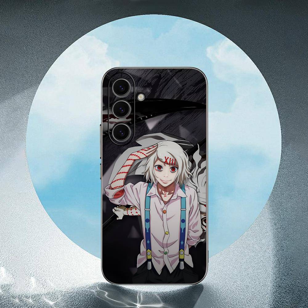 

J-Juuzou Suzuya T Frosted Non-Slip Full Cover Case For Samsung Galaxy S25 S24 S23 S22 S21 S20 Ultra Plus 5G Phone Case SamsungS22 plus 5G
