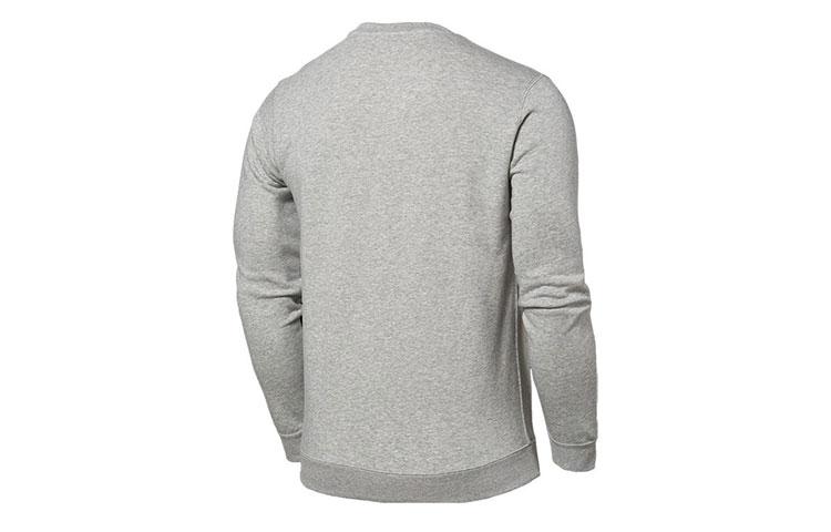 Nike Sweatshirts Men's Gray Crew Neck Moderate Regular 804343-063