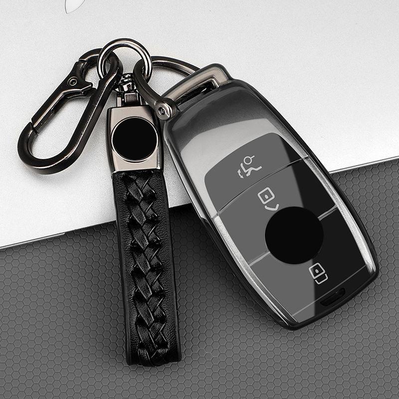 Transparent Tpu For Mercedes Benz C S Glc Eqe Eqs Class W223 X254 V297 V295 W206 S206 X206 Car Key Fob Case Cover Accessories