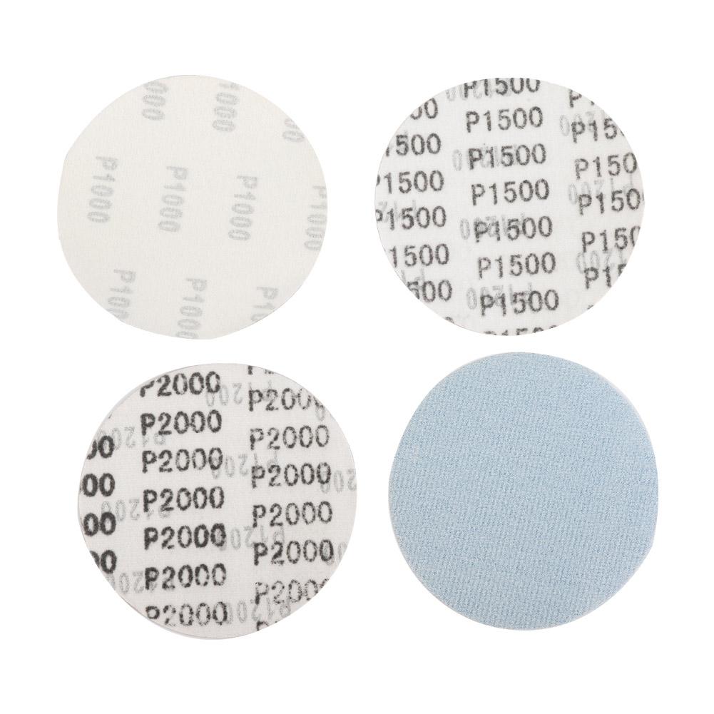 20PCS 5 inch Durable Round Shape Sanding Discs 1000 1500 2000 3000# Grit Sand Papers