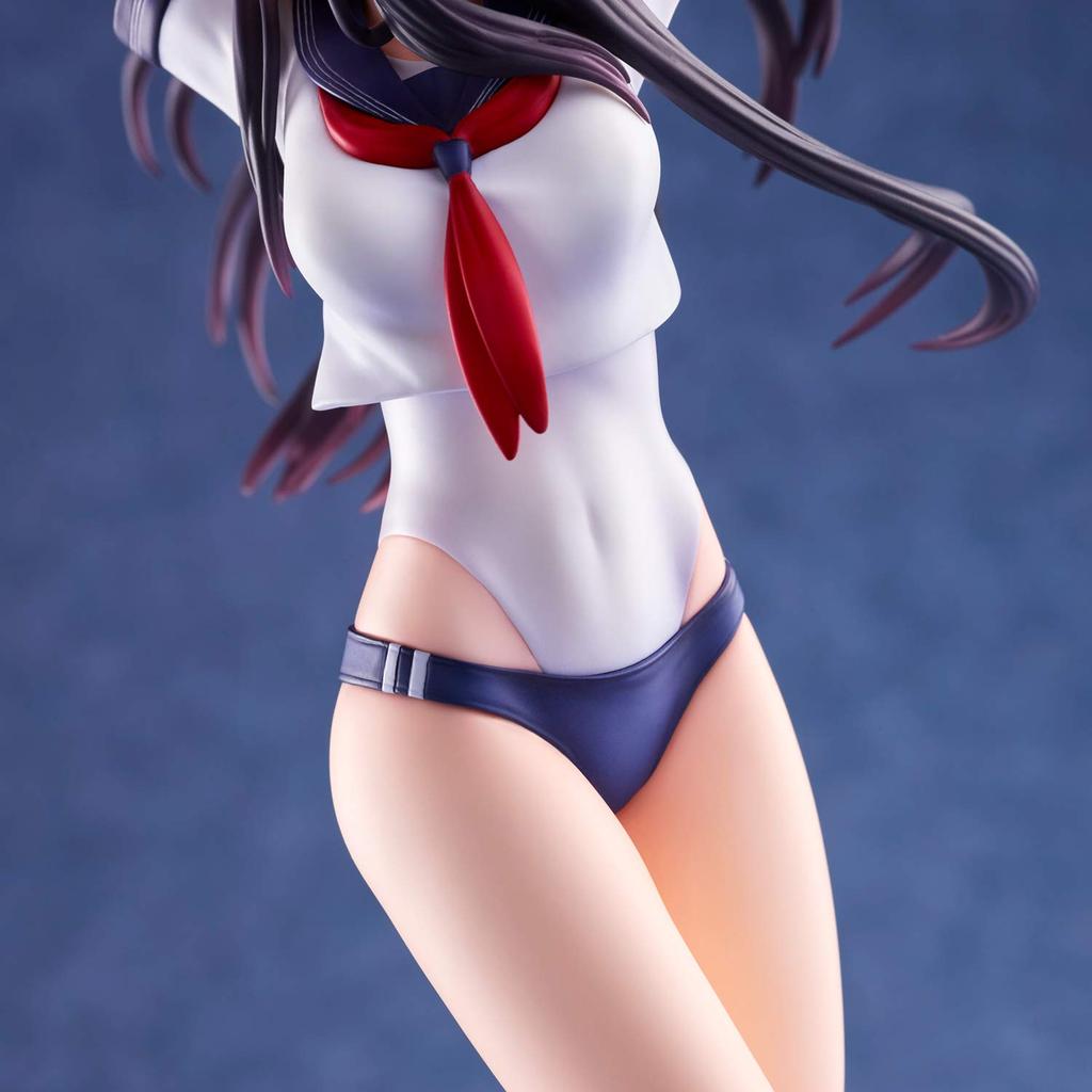 Union Creative Coffee Kizoku Illustration "Shiramine Rika-chan" Non-scale PVC & ABS Painted Complete Figure