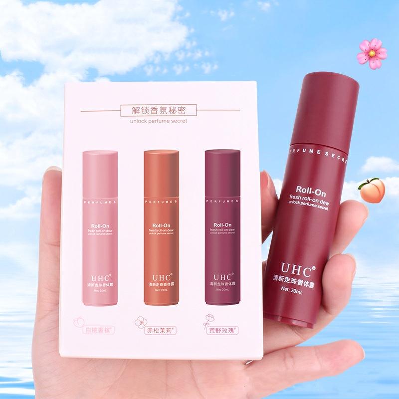 Tragbare Roll-on Parfüm Antitranspirant Lotion Frauen Männer Flüssiger Balsam Langlebiges Aroma Deodorant Duft Körper Antitranspirant