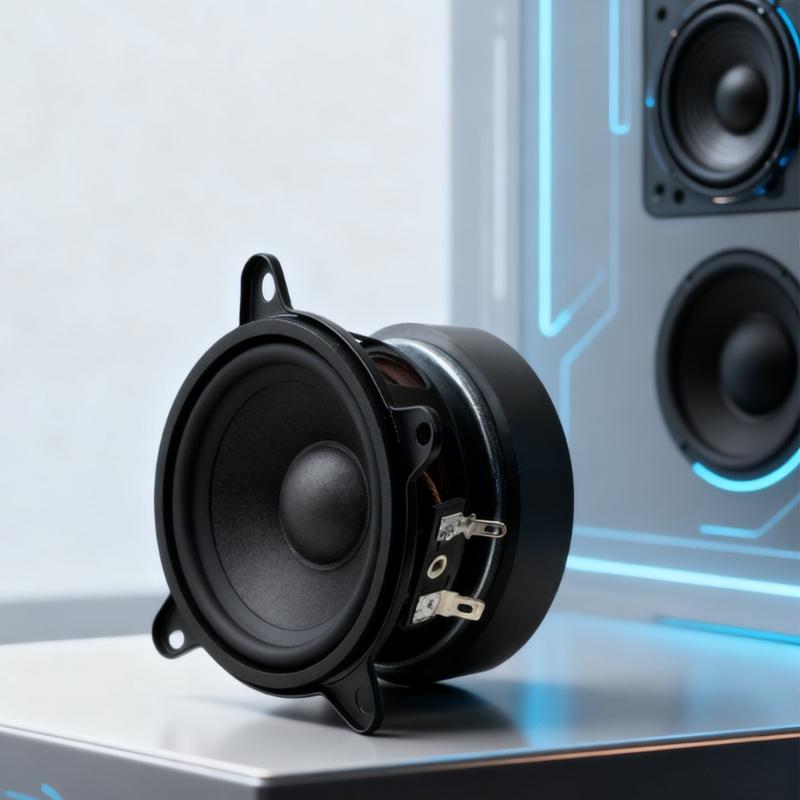 Powerful 30W 8ohm Wireless Speaker Driver 3Inch Double Bass Full Frequency Metal Frame Easy Installation Holes