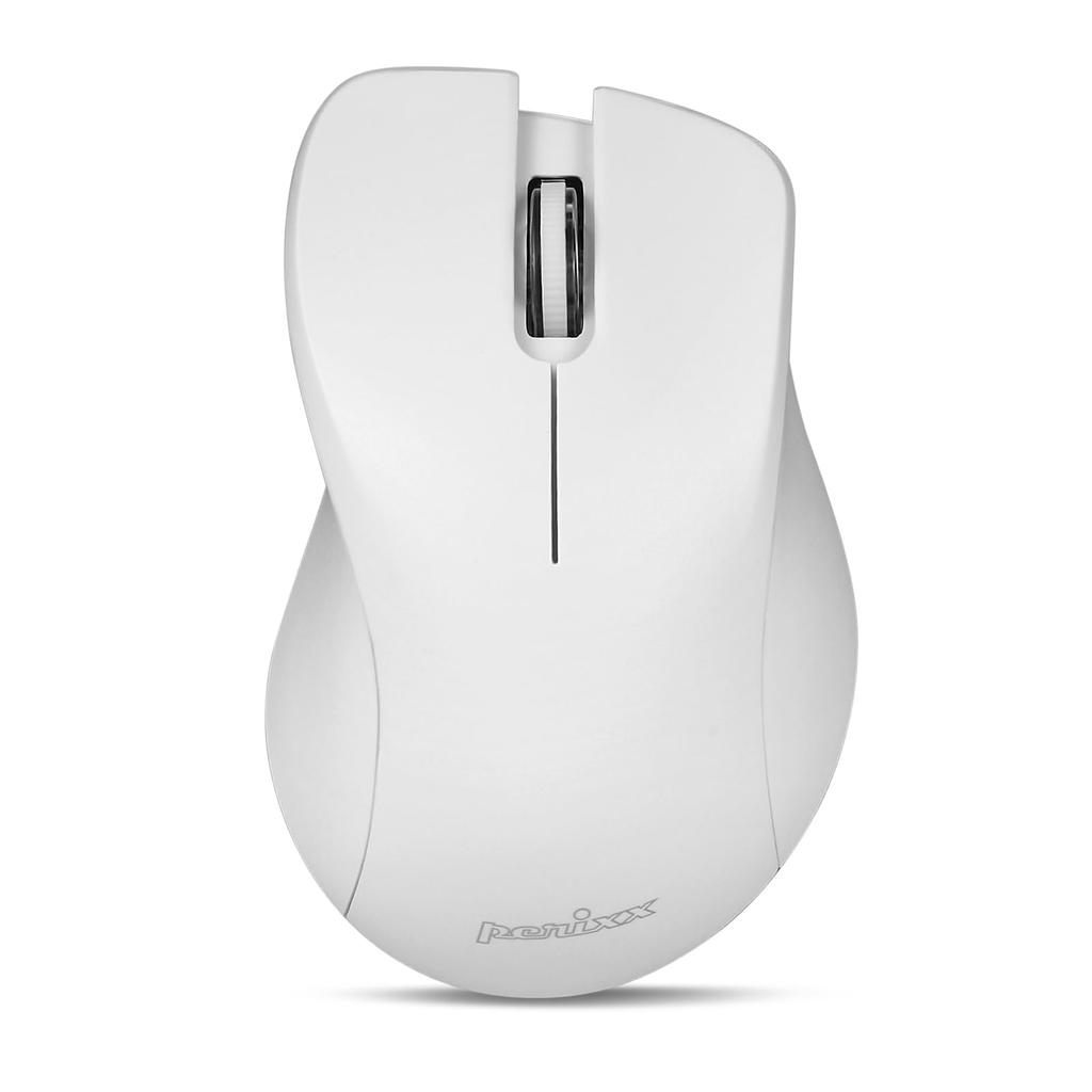 Perixx Wireless Mouse Silent Click PERIMICE-621W (2.4G, White)