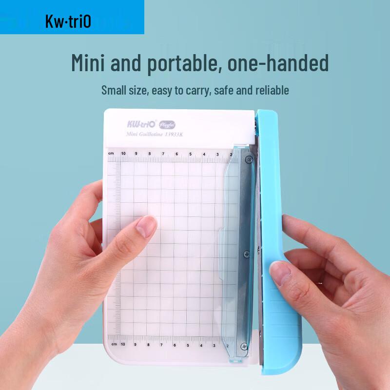 Kediou Mini Manual Paper & Photo Cutter (5-Sheet Capacity)