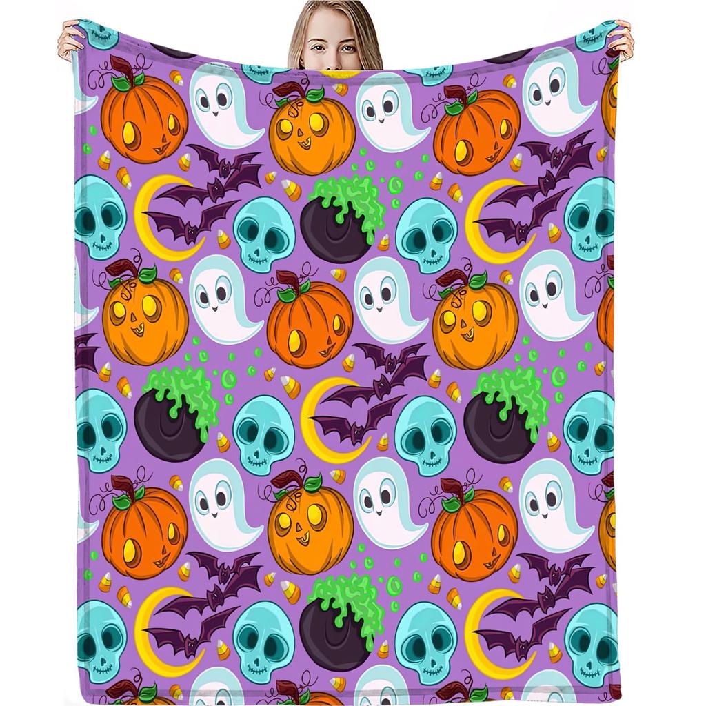 Halloween Print Blanket