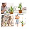 Plush Toys Dancing Cactus Singing and Dancing, Electronic Shake Cactus-shaped Toys for Children Adults Singing Dancing