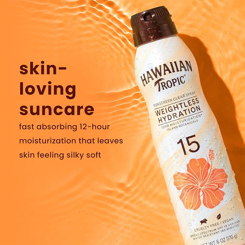 Spray z filtrem przeciwsłonecznym SPF 15 HAWAIIAN TROPIC 170g