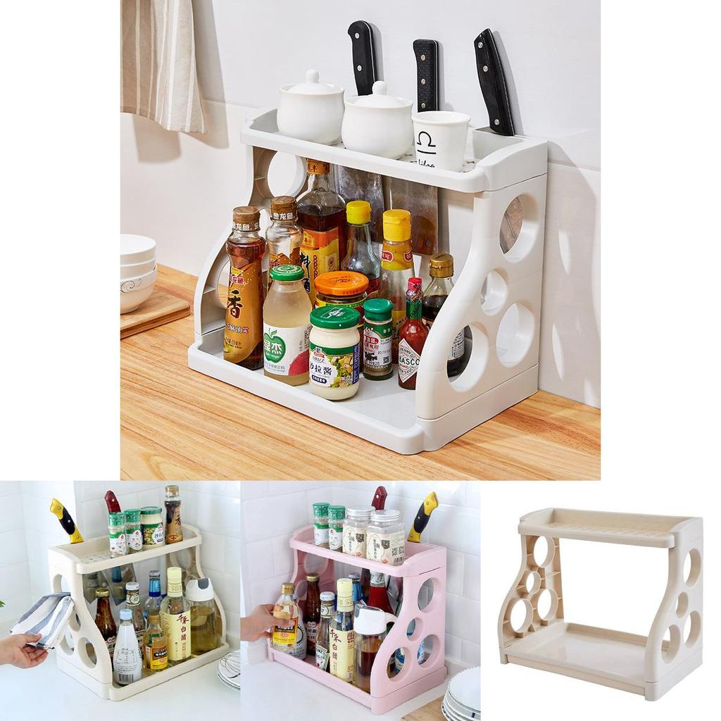 Organizer Kuchenny Dwuwarstwowy Materiał PP z Powierzchnią Antypoślizgową do Przechowywania Podczas Gotowania w Domu