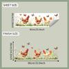 Country-style Rooster Kitchen Dining Room Home Background Beautification and Decoration Wall Stickers