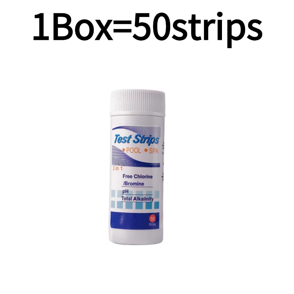 

50/150/250 Strips 3-IN-1 Swimming Pool PH Test Paper Multipurpose Chlorine/PH/Bromine Test Strips Swimming Pool Water Tester Too