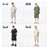 Men's Hooded Ice Silk Cooling Quick-Dry Sportswear Set