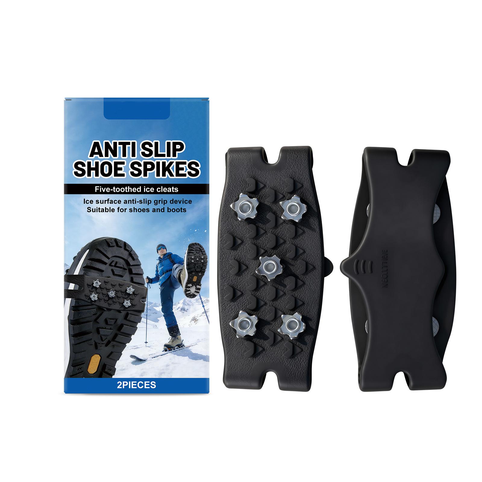 Зимние Альпинистские Снежные Универсальные Портативные Шипы для Обуви one size