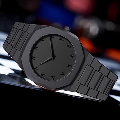 Simple Casual Men's Women's Watche Personality Arabic Digital Quartz Watch Round Dial Quartz Watch Suitable for Daily Life Gifts