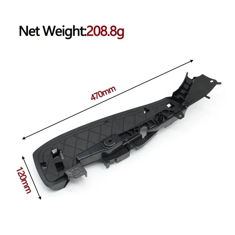 Car Front Seat Side Bracket Plastic Track Rail Cover Support For BMW 5 M5 GT6 X5 X6 7 F10 F11 F15 F16 F01 F02 F07 G12 G30