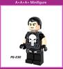 Minifigures Pg8060 Superhero Poison Ivy Captain England Mini Figures Building Blocks Toys