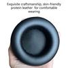 1Pair Ear Pad Replacement Protein Leather Earpads Ear Cushions Sponges Cover Earmuffs For MMX200 MMX100 MMX150 Headphones