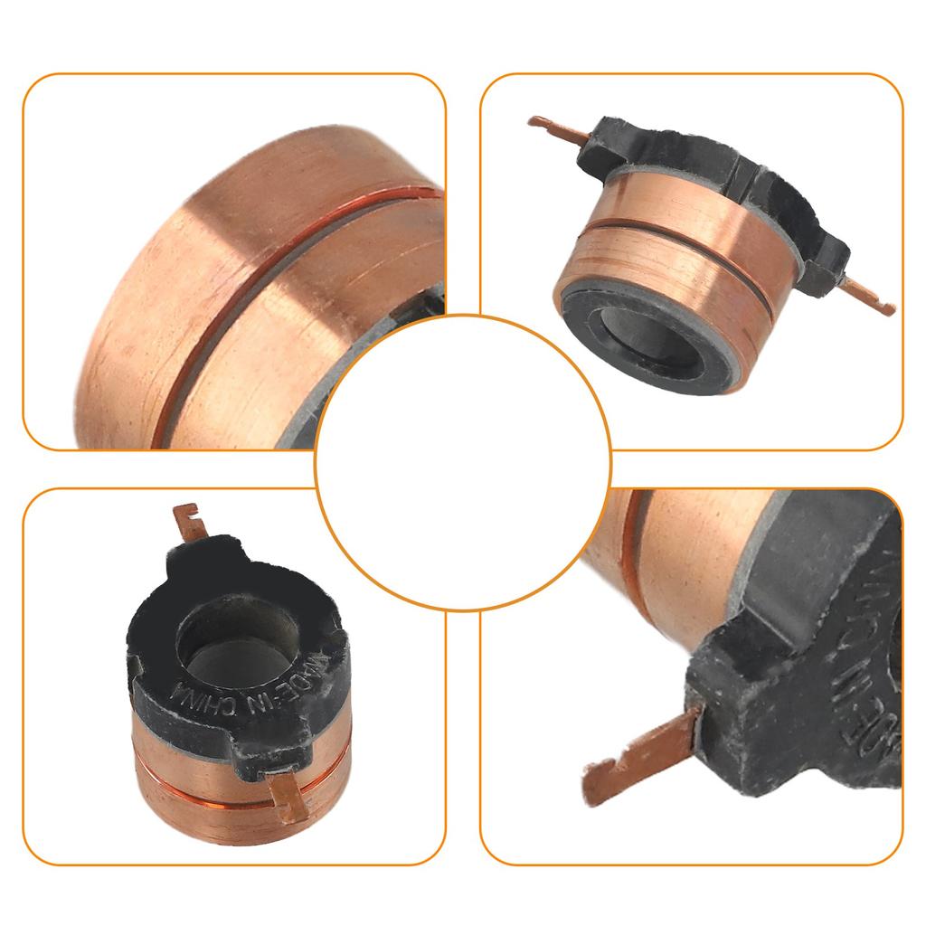 JDH-008-2 Collecting Ring Collecting Ring Smoothly And Efficiently Copper Tone For High-speed DC Motors For Home Appliances