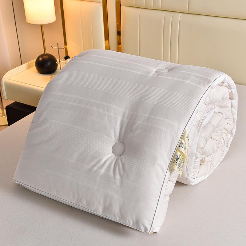Three-Dimensional Soybean Sateen Cotton Quilt: Thickened Spring to Winter Dorm Warmth