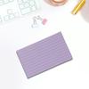 50 Pieces Colored Note Paper 3x5Inch Ruled Study Card Note Card Vocabulary Card Lined Notecards Small Pocket Notepads
