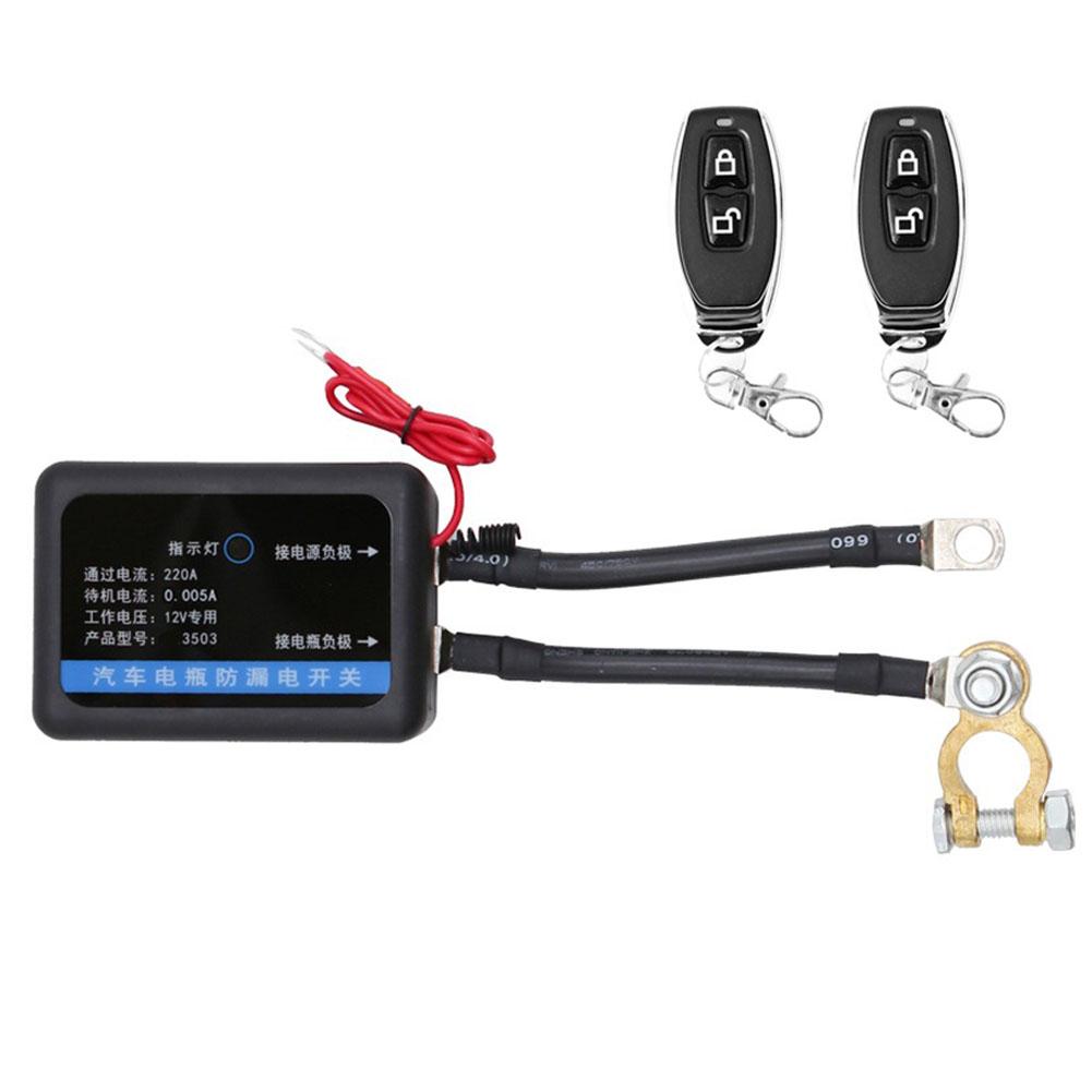 Car Battery Disconnect Power Switch DC 12V 220A Automatic Power Shut Off Switch Disconnect Switch For Car SUV For Car Truck SUV