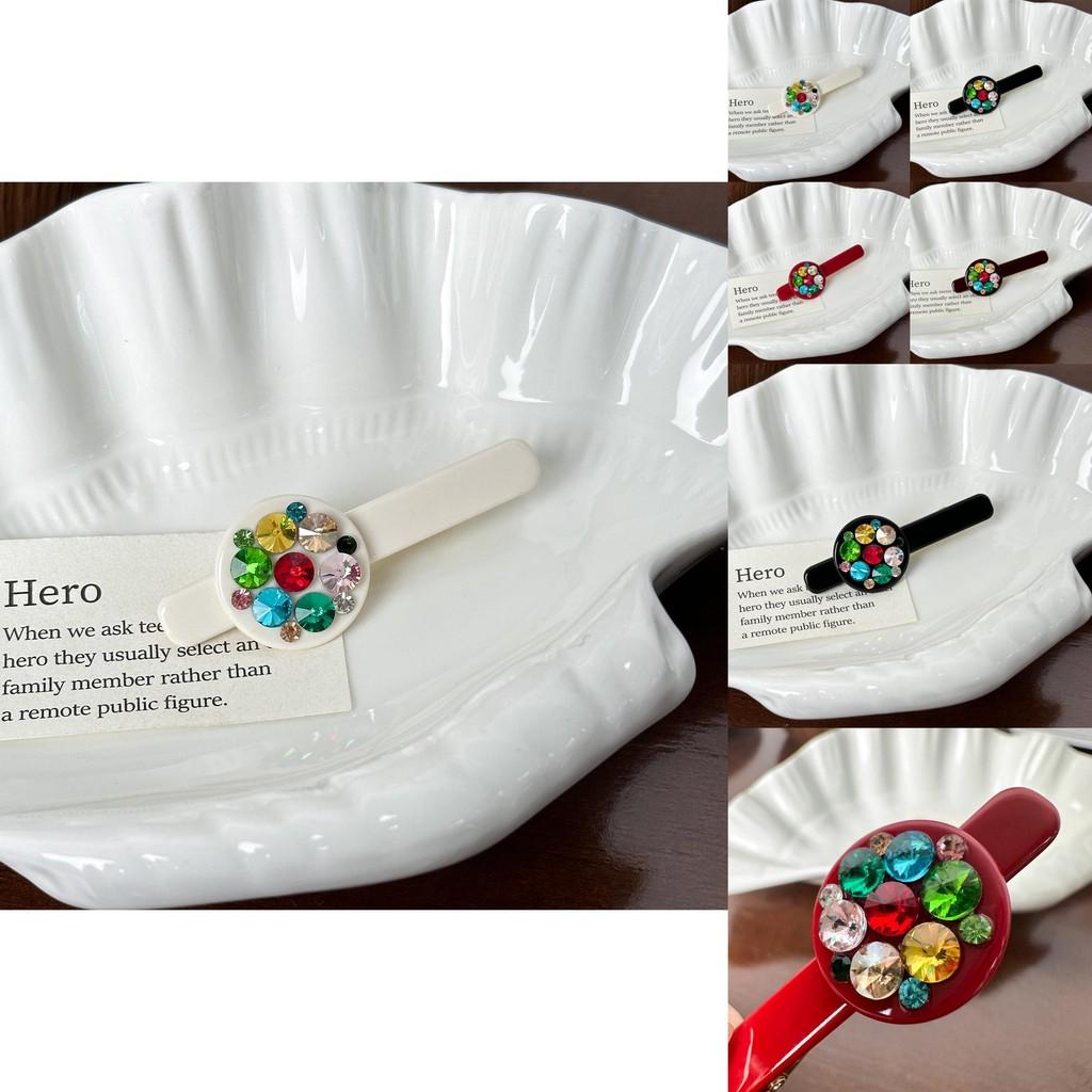 Contemporary Simple Rhinestone Hair Clip For Effortless Chic Hairstyles Daily