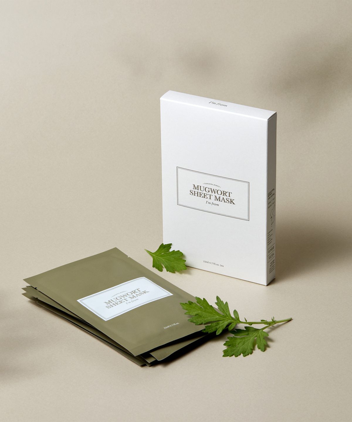 Mugwort Sheet Mask 23ml (5 sheets)