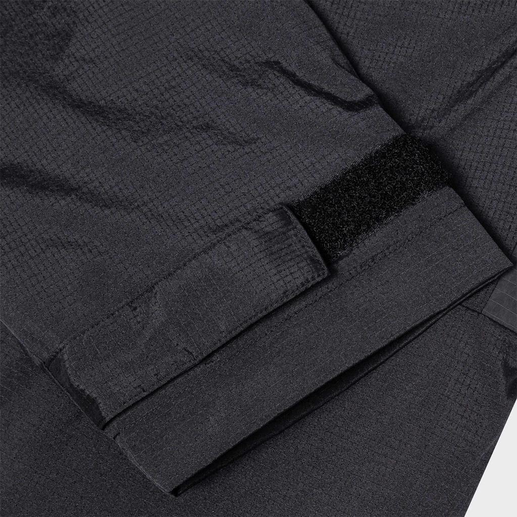 Adidas Solid Color Logo Print Multi-Pocket Drawstring Jogger Pants Men Bottoms Black IC9250