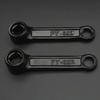 1 Pair Aluminum Alloy Electric Bike Crank Black Central Axis Pedals  Electric Bike Accessories