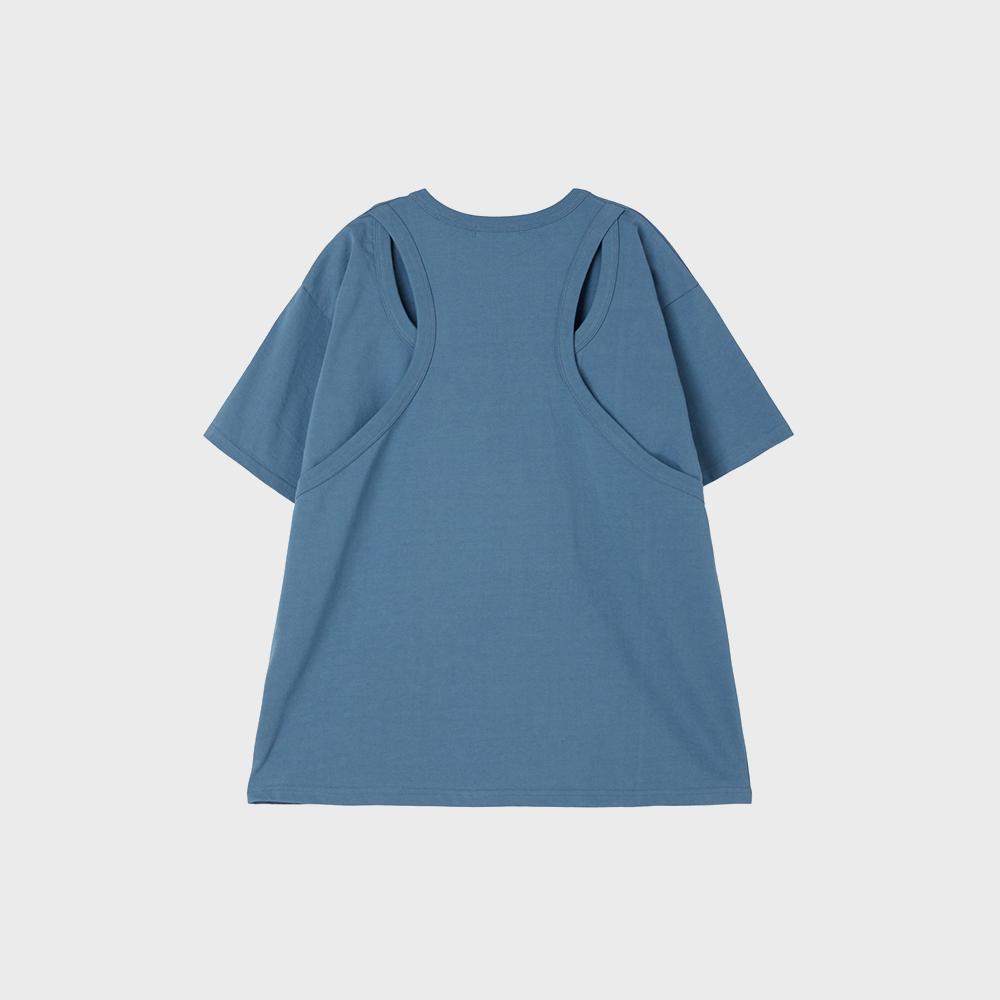 LAP Back Slit Point Boxy T-Shirt Ar2Ct472